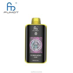 Vape Australia - Fumot Tornado 25000 Disposable Vape Banana Ice D0P861