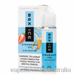 Vape Flavours Australia Strawnana Ice - BSX ICE - 60mL 3mg